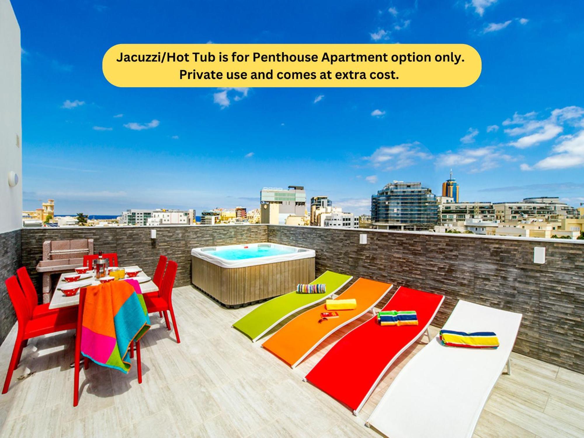 Bayside Apartments Saint Julian's Bagian luar foto