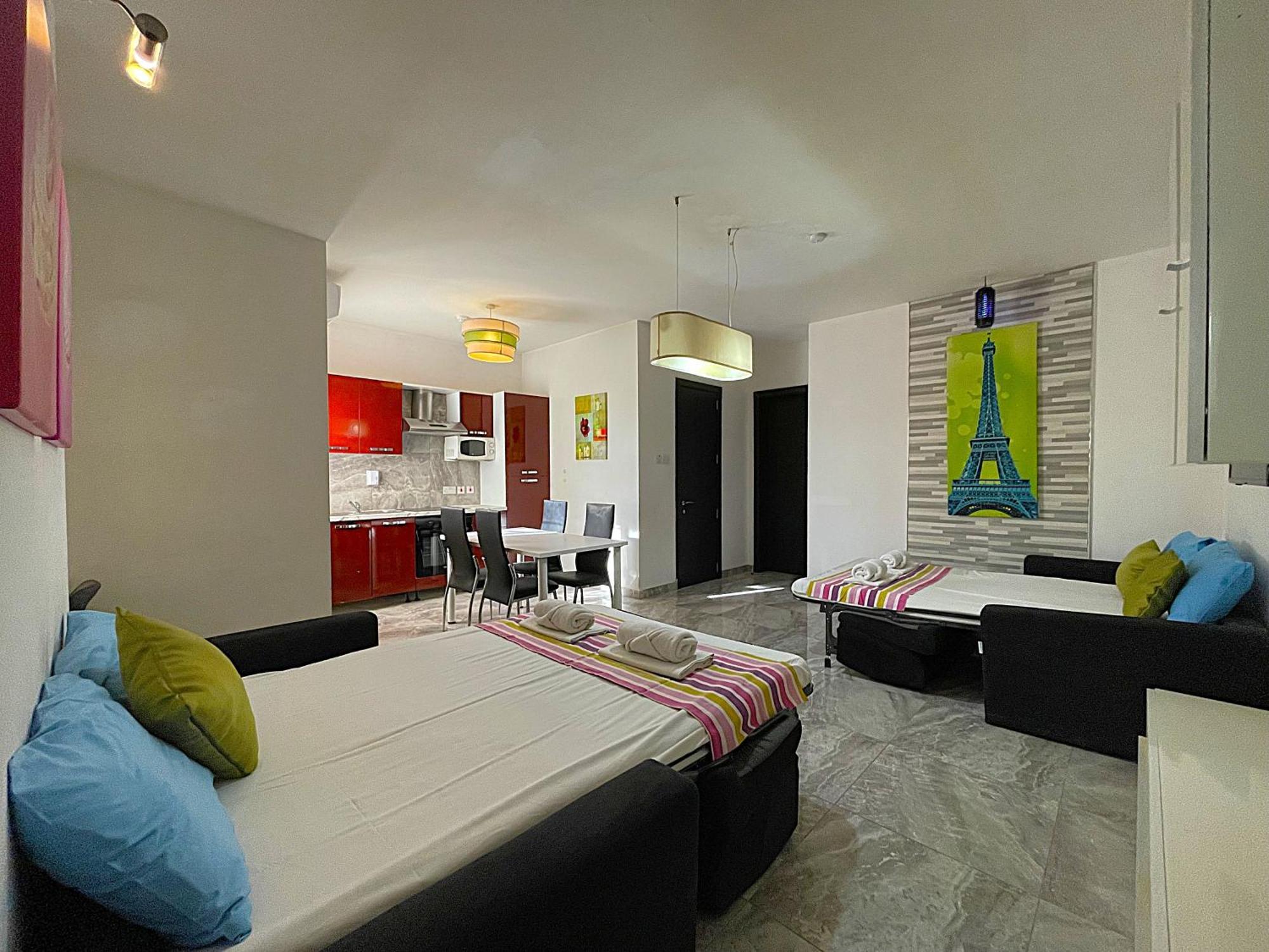 Bayside Apartments Saint Julian's Bagian luar foto